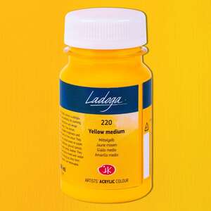 St. Petersburg Ladoga Akrilik Boya 100 Ml Yellow Medium - 2