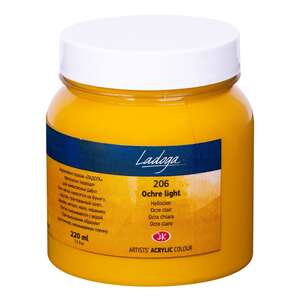 St. Petersburg Ladoga Akrilik Boya 220 Ml Ochre Light - 1