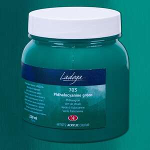 St. Petersburg Ladoga Akrilik Boya 220 Ml Phthalo Green - 2