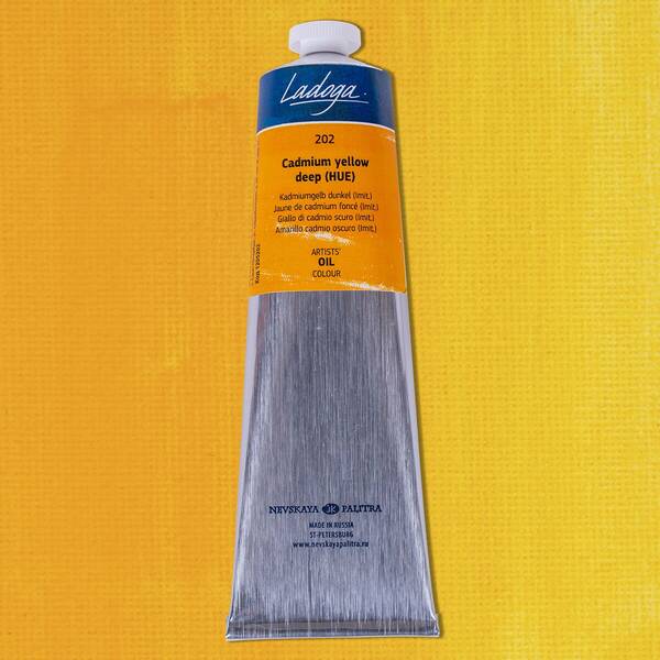 St. Petersburg Ladoga Yağlı Boya 120 Ml Cadmium Yellow Deep - 1