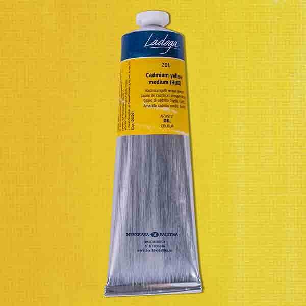 St. Petersburg Ladoga Yağlı Boya 120 Ml Cadmium Yellow Medium - 1