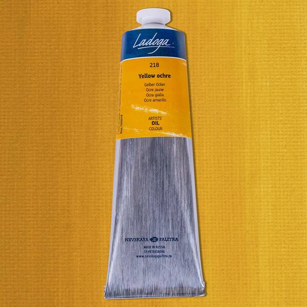 St. Petersburg Ladoga Yağlı Boya 120 Ml Yellow Ochre - 1