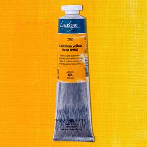 St. Petersburg Ladoga Yağlı Boya 46Ml Cadmium Yellow Deep Hue - 1