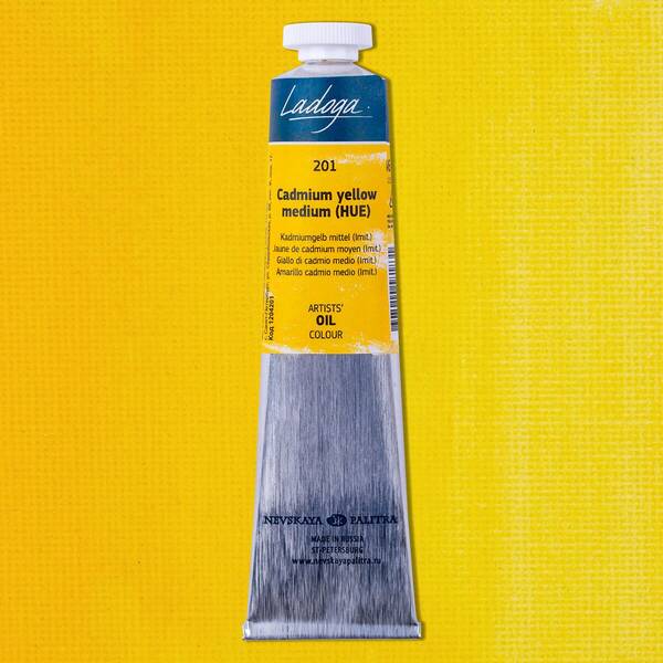 St. Petersburg Ladoga Yağlı Boya 46Ml Cadmium Yellow Medium Hue - 1