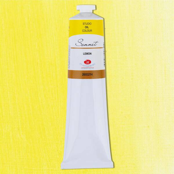 St. Petersburg Sonnet Studio Yağlı Boya 120Ml 214 Lemon - 1