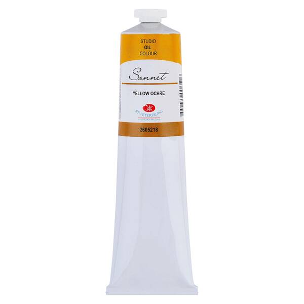 St. Petersburg Sonnet Studio Yağlı Boya 120Ml 218 Yellow Ochre - 2