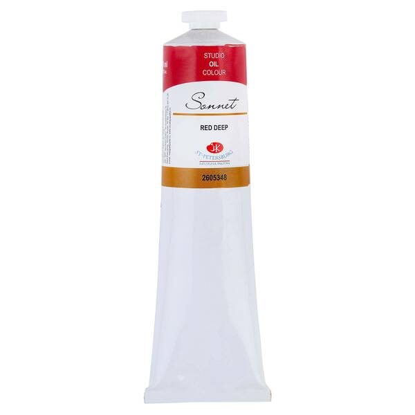 St. Petersburg Sonnet Studio Yağlı Boya 120Ml 348 Red Deep - 2