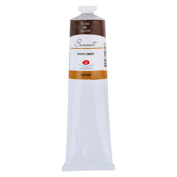 St. Petersburg Sonnet Studio Yağlı Boya 120Ml 408 Burnt Umber - 2