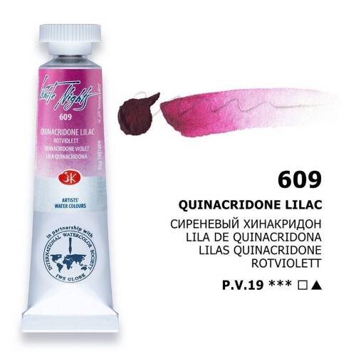 St. Petersburg White Nights Tüp Suluboya 10Ml S1 609 Quinacridone Lilac - 1