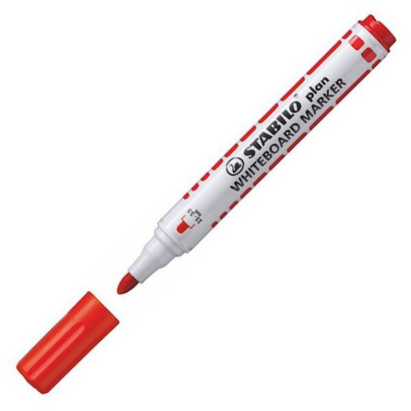 Stabilo Beyaz Tahta Kalemi Kırmızı