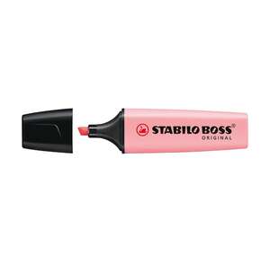 Stabilo - Stabilo Boss Original Fosforlu Kalem Pastel Pembe