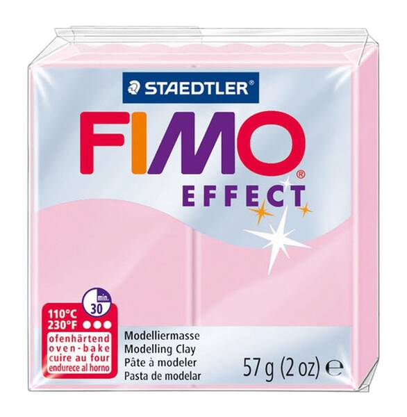 Staedtler Fimo Effect Modelleme Kili 57Gr 205 Pastel Rose - 1