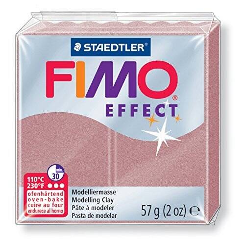 Staedtler Fimo Effect Modelleme Kili 57Gr 207 Pink Pearl - 1