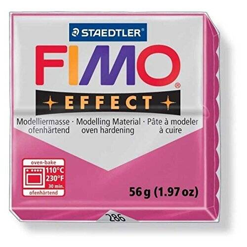 Staedtler Fimo Effect Modelleme Kili 57Gr 286 Ruby Quartz - 1