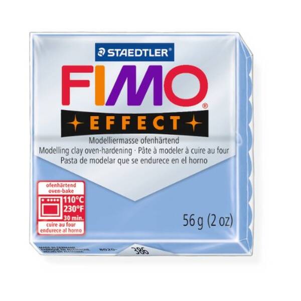 Staedtler Fimo Effect Modelleme Kili 57Gr 386 Agate Blue - 1