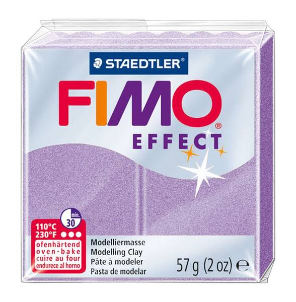 Staedtler Fimo Effect Modelleme Kili 57Gr 607 Pearl Lilac - 1