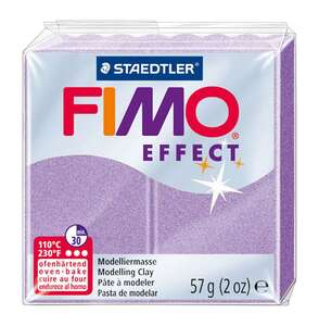 Staedler - Staedtler Fimo Effect Modelleme Kili 57Gr 607 Pearl Lilac