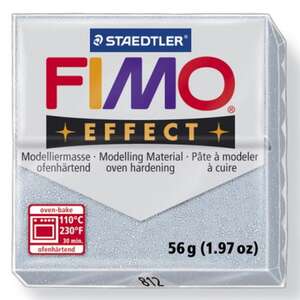 Staedtler Fimo Effect Modelleme Kili 57Gr 812 Glitter Silver - Staedler