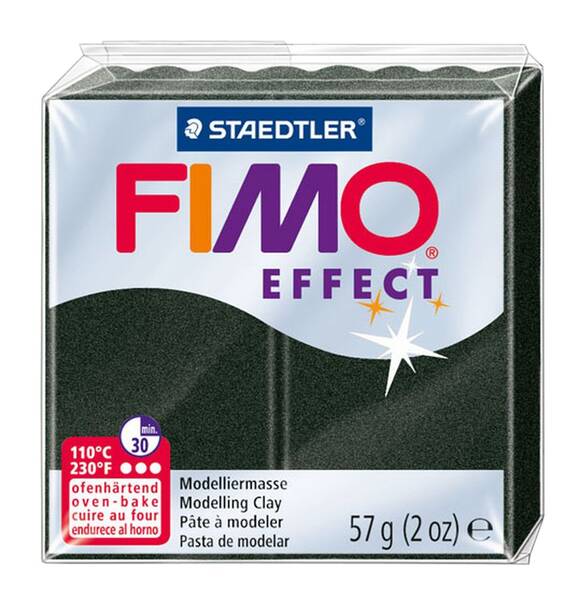 Staedtler Fimo Effect Modelleme Kili 57Gr 907 Pearl Black - 1