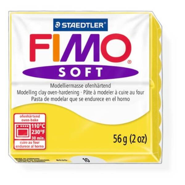 Staedtler Fimo Soft Modelleme Kili 57Gr 10 Lemon - 1