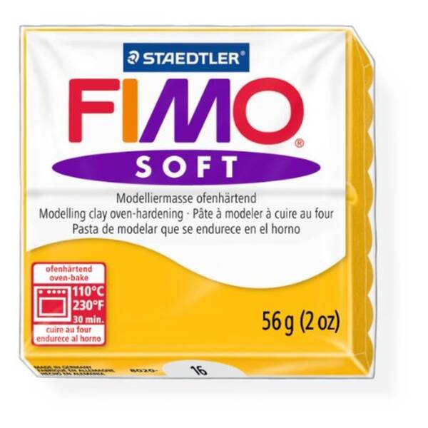 Staedtler Fimo Soft Modelleme Kili 57Gr 16 Sun Flower - 1