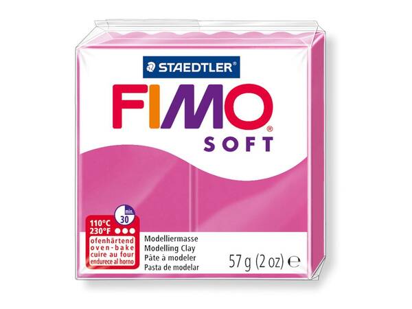 Staedtler Fimo Soft Modelleme Kili 57Gr 22 Ahududu - 1