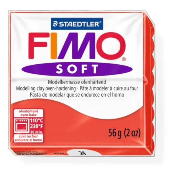 Staedtler Fimo Soft Modelleme Kili 57Gr 24 Indian Red - 1