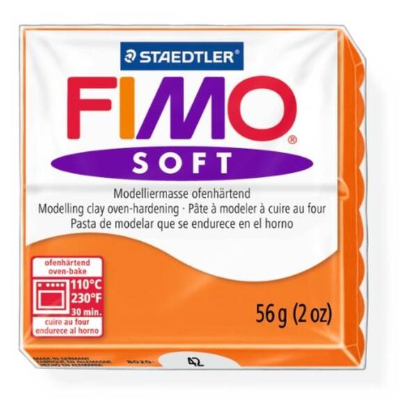 Staedtler Fimo Soft Modelleme Kili 57Gr 42 Mandarin - 1