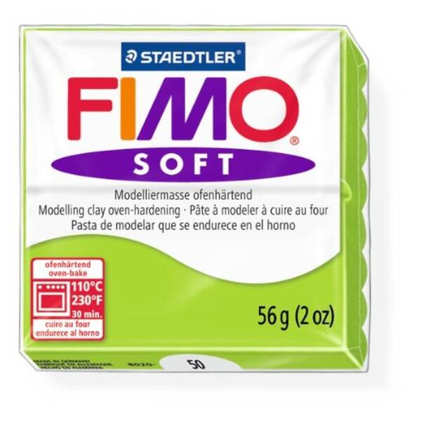 Staedtler Fimo Soft Modelleme Kili 57Gr 50 Apple Green - 1