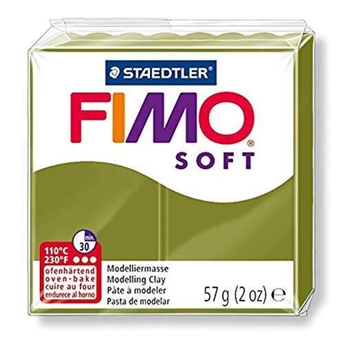 Staedtler Fimo Soft Modelleme Kili 57Gr 57 Olive Green - 1