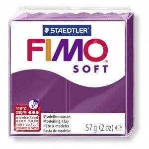 Staedtler Fimo Soft Modelleme Kili 57Gr 66 Purple Royal - 1