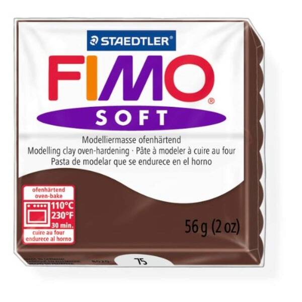 Staedtler Fimo Soft Modelleme Kili 57Gr 75 Chocolate - 1