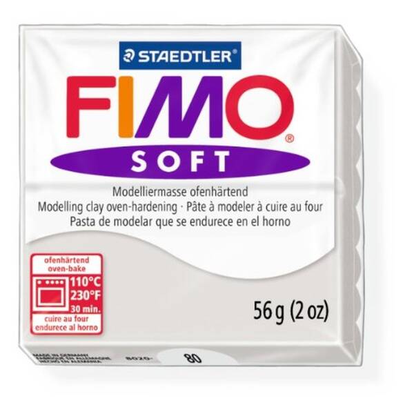 Staedtler Fimo Soft Modelleme Kili 57Gr 80 Dolphin Grey - 1