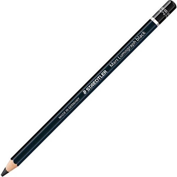 Staedtler Mars Lumograph Dereceli Black Kurşun Kalem 100B-4B