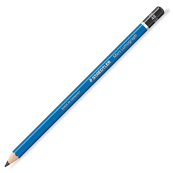 Staedtler Mars Lumograph Dereceli Kurşun Kalem 100-4B - 1