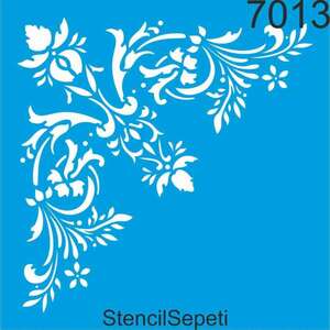 Stencil Sepeti - Stencil Sepeti Stencil 20X20 Kod:7013