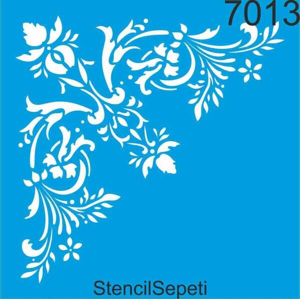 Stencil Sepeti Stencil 20X20 Kod:7013