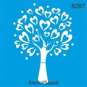 Stencil Sepeti - Stencil Sepeti Stencil 20X20 Kod:8287