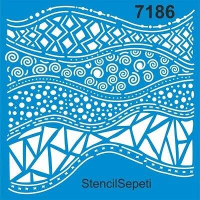 Stencil Sepeti Stencil 30X30 Kod:7186