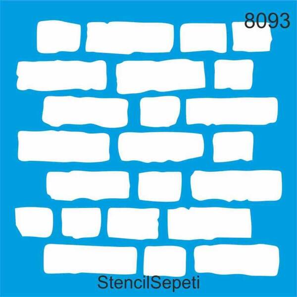 Stencil Sepeti Stencil 30X30 Kod:8093