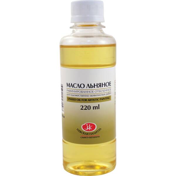 St.Petersburg Bleached Refined Linseed-Oil 220 Ml Pls Şişe - 1