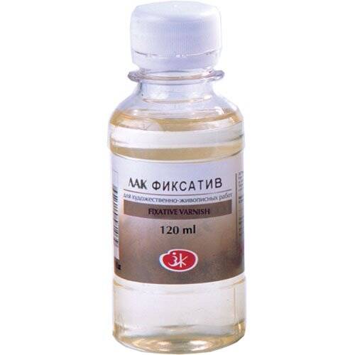 St.Petersburg Fixative Varnish Plastik Şişe 120 Ml - 1