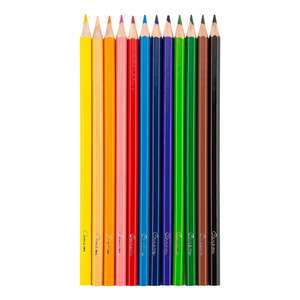St.Petersburg Set Of Colour Pencils Sonnet 12 Colours - Thumbnail
