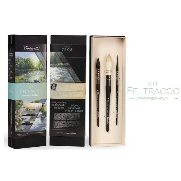 Tintoretto Felige Feltracco Suluboya Fırça Seti Kit-7908