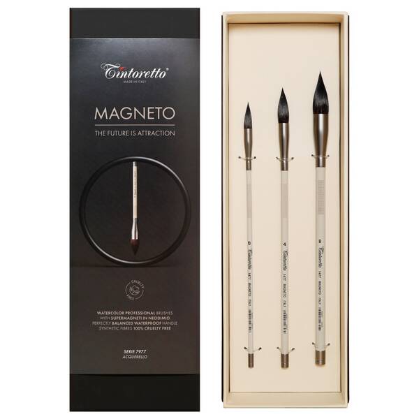 Tintoretto Magneto Selection Suluboya Fırça Seti Kit-7977 - 1
