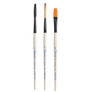 Tintoretto J&R Selection Lettering Yazı 3'lü Fırça Seti 8918 - 2