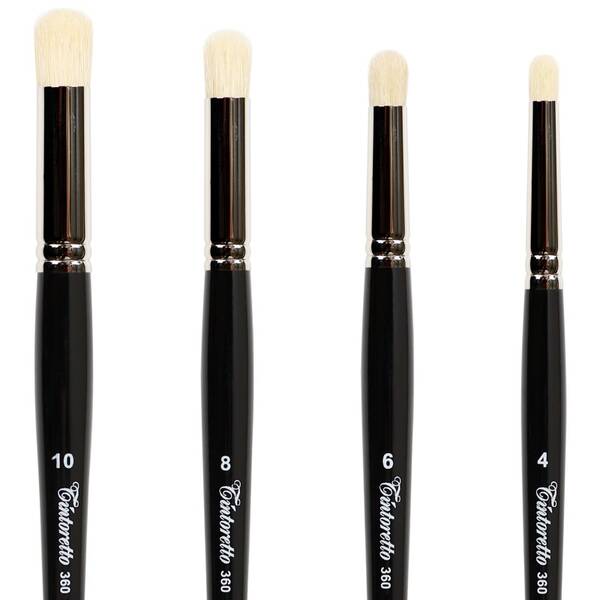 Tintoretto Setola Extra 360 Seri Sentetik Mop Fırçalar - 2