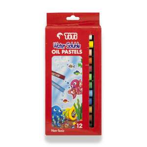 Titi Water Soluble Pastel Colours 12'Li - Thumbnail