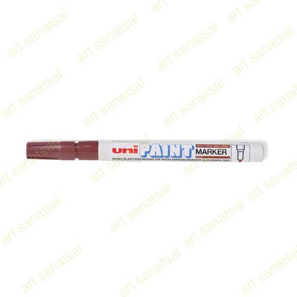 Uni Paint Yağ Bazlı Marker PX-21 0.8-1.2mm Brown - 1