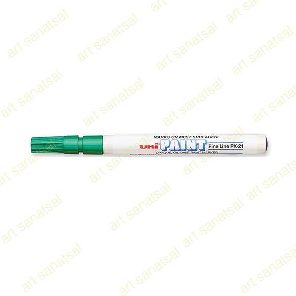 Uni Paint Yağ Bazlı Marker PX-21 0.8-1.2mm Light Green - 1